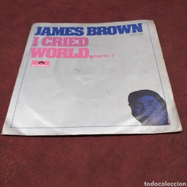 Discos de vinilo: JAMES BROWN - I CRIED / WORLD, PARTE 2 - SINGLE 7&rdquo; - Foto 1