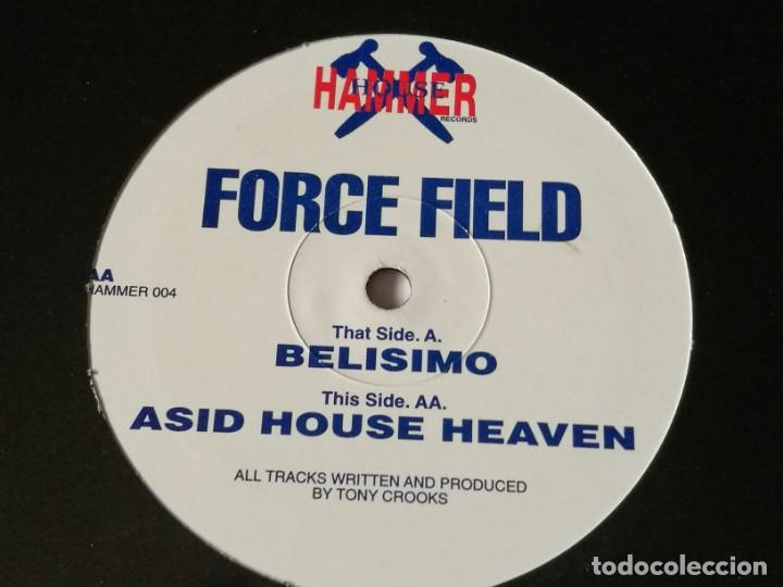 Discos de vinilo: Force Field - Belisimo / Asid House Heaven - Foto 1
