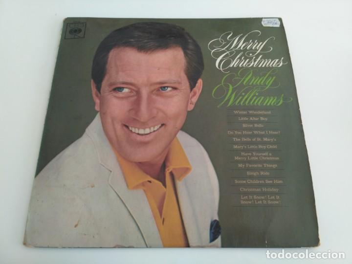 Discos de vinilo: Andy Williams - Merry Christmas - Foto 1