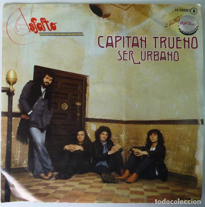 Discos de vinilo: ASFALTO // CAPITAN TRUENO // 1978 // SINGLE - Foto 1