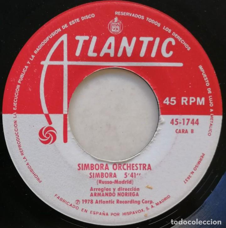 Discos de vinilo: Simbora Orchestra. Brazuca, Atlantic 45-174 4 - Foto 4