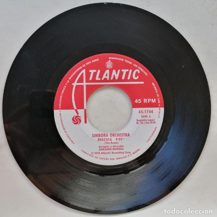 Discos de vinilo: Simbora Orchestra. Brazuca, Atlantic 45-174 4 - Foto 5