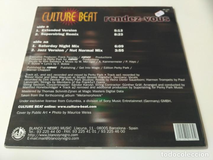 Discos de vinilo: Culture Beat - Rendez-vous - Foto 2