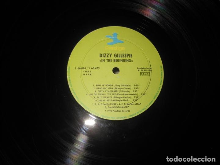 Discos de vinilo: Dizzy Gillespie&lrm; In The Beginning - Foto 7