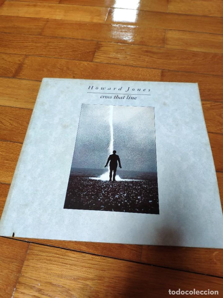 Discos de vinilo: LP de vinilo Howard Jones cross that line - Foto 1