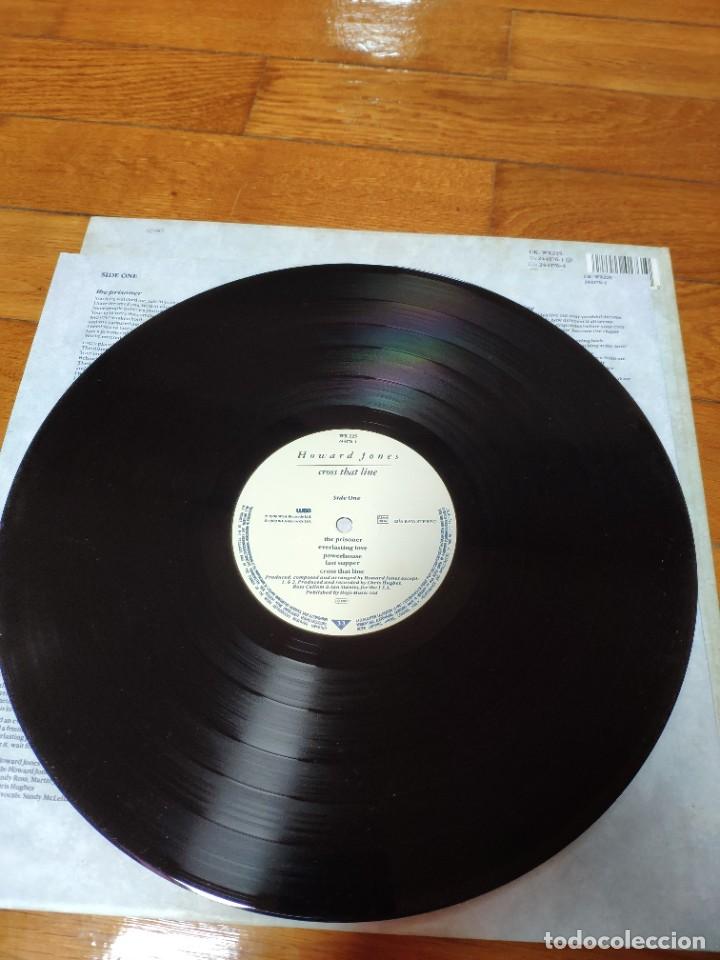 Discos de vinilo: LP de vinilo Howard Jones cross that line - Foto 4