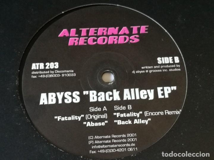 Discos de vinilo: Abyss - Back Alley EP - 2001 - Foto 1