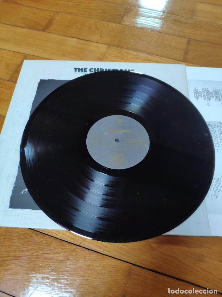 Discos de vinilo: LP de vinilo the christians happy in hell - Foto 2
