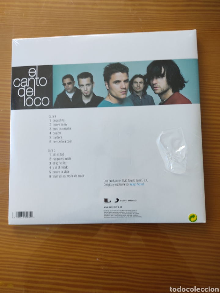 Discos de vinilo: Precintado !! Disco vinilo LP EL CANTO DEL LOCO - Foto 2