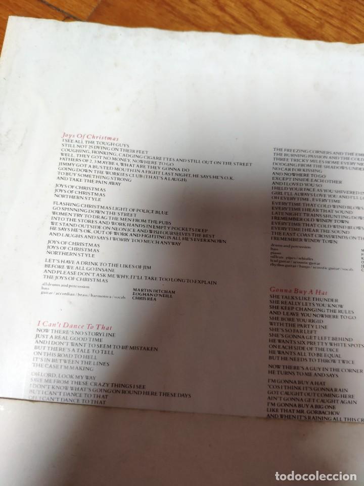 Discos de vinilo: LP de vinilo de Chris Rea dancing with strangers - Foto 3