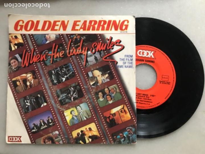 Discos de vinilo: Disco single Golden earring. When the lady.,. - Foto 1
