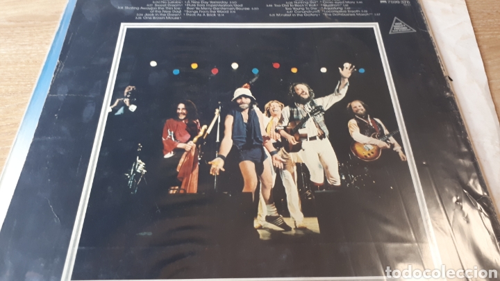 Discos de vinilo: JETHRO TULL LIVE BURSTING OUT DOBLE LP - Foto 2