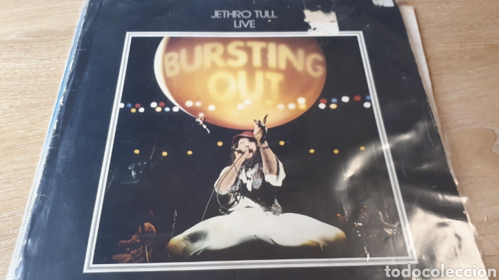 Discos de vinilo: JETHRO TULL LIVE BURSTING OUT DOBLE LP - Foto 1