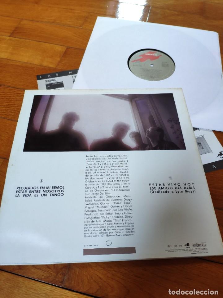 Discos de vinilo: LP de vinilo Lito Vitale cuarteto - Foto 2