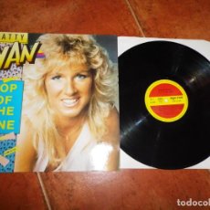 Discos de vinilo: PATTY RYAN TOP OF THE LINE LP VINILO DEL AÑO 1988 ALEMANIA ZYX RECORDS ITALO DISCO DUO CHAPTER ONE. Lote 219737905