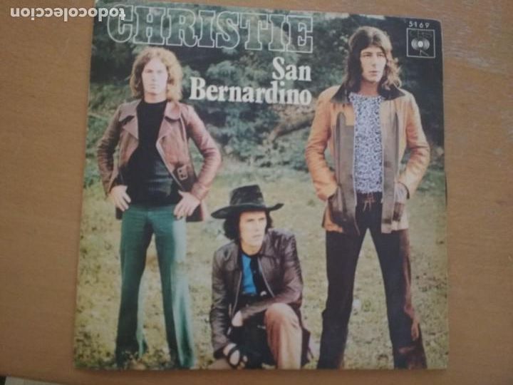 Discos de vinilo: CHRISTIE SAN BERNARDINO SINGLE SPAIN - Foto 1