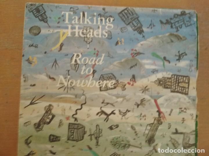 Discos de vinilo: TALKING HEADS ROAD TO NOWHERE SINGLE SPAIN - Foto 1