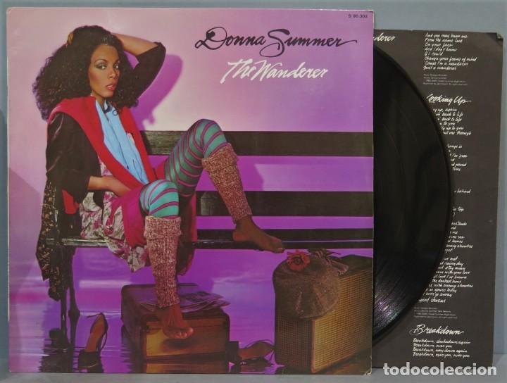 Discos de vinilo: LP. DONNA SUMMER. THE WANDERER - Foto 1