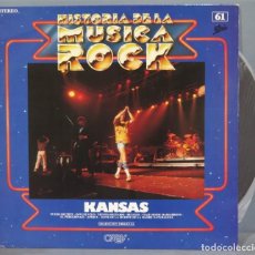 Dischi in vinile: LP. KANSAS. HISTORIA DE LA MUSICA ROCK. 61