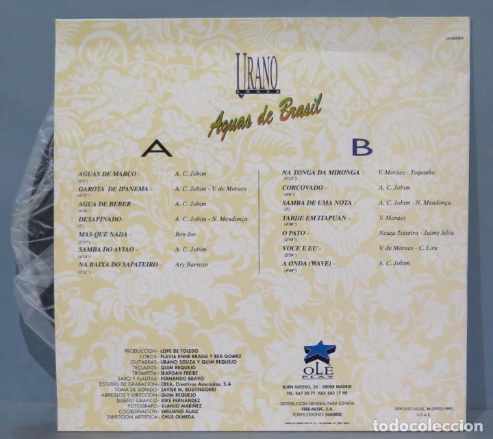 Discos de vinilo: LP. URANO SOUZA. AGUAS DE BRASIL - Foto 2