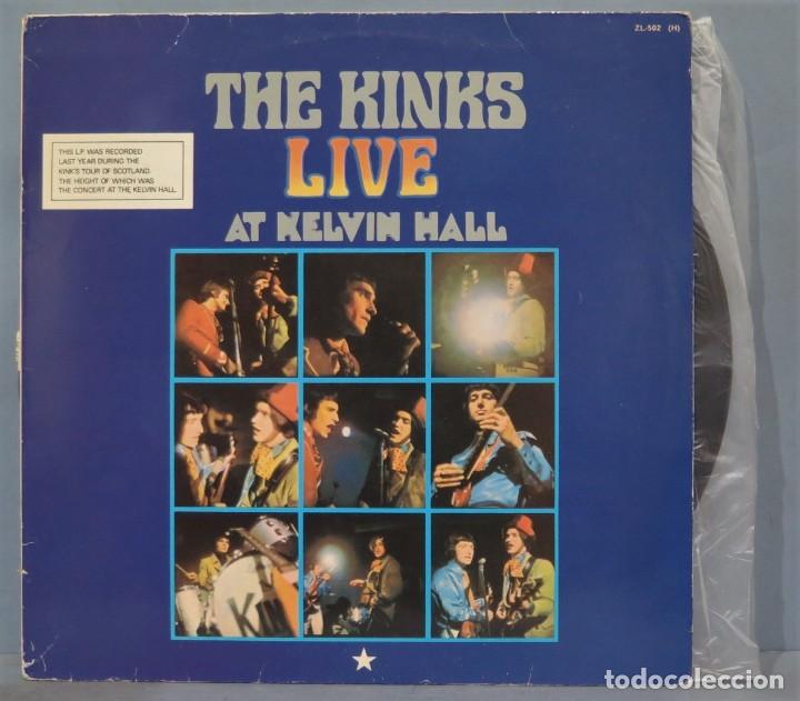 Discos de vinilo: LP. THE KINKS LIVE AT KELVIN HALL - Foto 1