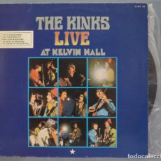 Discos de vinilo: LP. THE KINKS LIVE AT KELVIN HALL