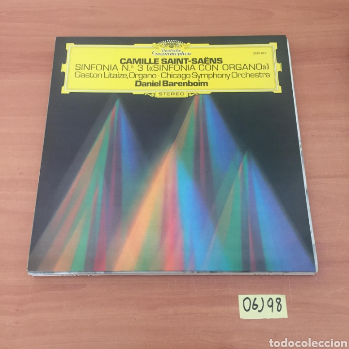Discos de vinilo: Camille Saint Sa&euml;ns Daniel Barenboim - Foto 1