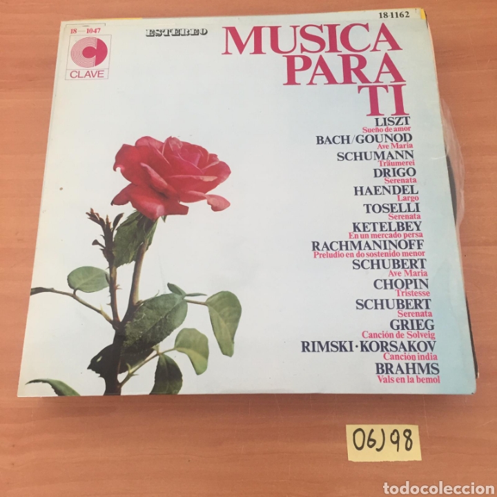 Discos de vinilo: M&uacute;sica Para Ti - Foto 1