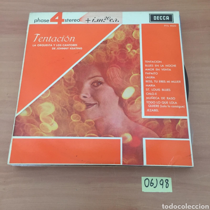 Discos de vinilo: Tentaci&oacute;n - Foto 1