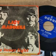Dischi in vinile: SINGLE EP THE BEATLES LADY MADONNA EDICION ESPAÑOLA DE 1968. Lote 219835600