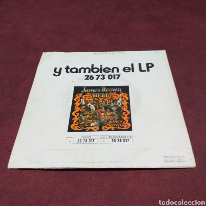 Discos de vinilo: JAMES BROWN - HELL - SINGLE 7&rdquo; - Foto 2