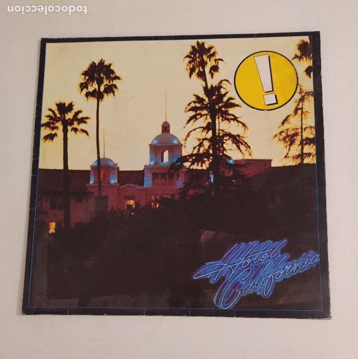 Discos de vinilo: EAGLES. HOTEL CALIFORNIA. LP. TDKDA76 - Foto 1