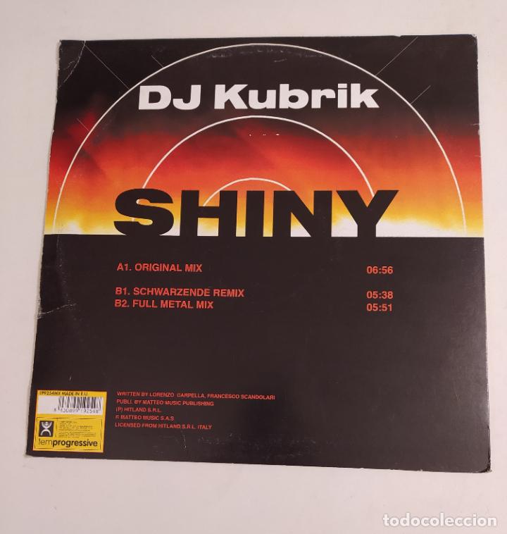 Discos de vinilo: SHINY. DJ. KUBRIK. MAXI SINGLE. TDKDA76 - Foto 2