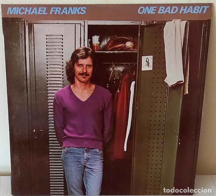 Discos de vinilo: MICHAEL FRANKS - ONE BAD HABIT W B - 1980 - Foto 1