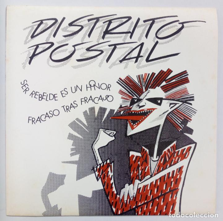 Disques de vinyle: DISTRITO POSTAL -SER REBELDE ES UN HONOR -FRACASO TRAS FRACASO