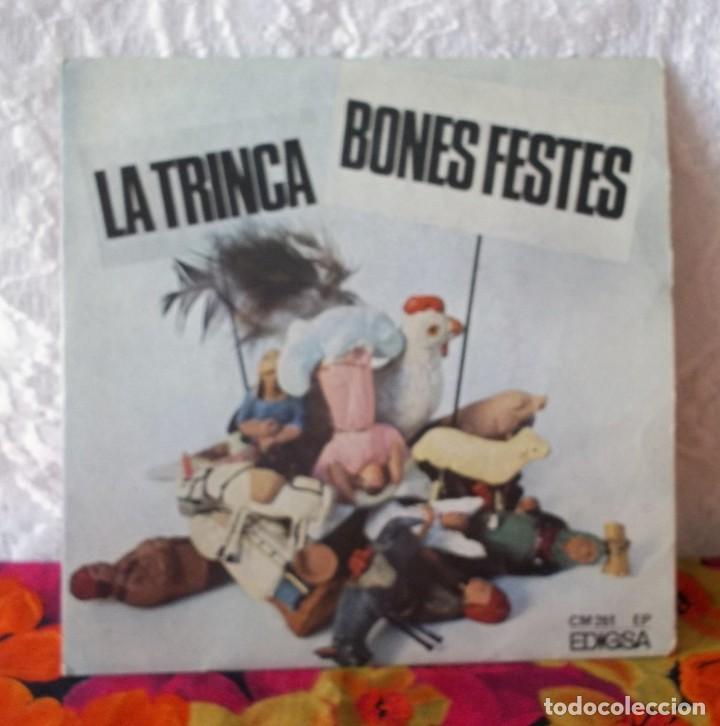 Discos de vinilo: LA TRINCA-BONES FESTES-SINGLE - Foto 4
