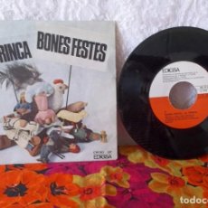 Discos de vinilo: LA TRINCA-BONES FESTES-SINGLE. Lote 219918705