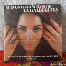 Discos de vinilo: LA GALLEGUITA (VILLANCICOS) - AL SON DE LA SONAJA / PASTORCITO DONDE VAS-SINGLE