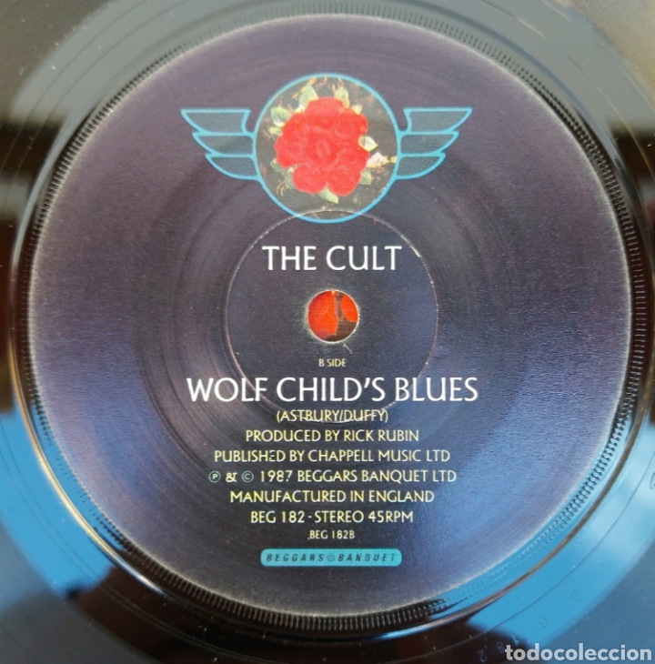 Discos de vinilo: Single The Cult - Love removal machine/1987 - Foto 3