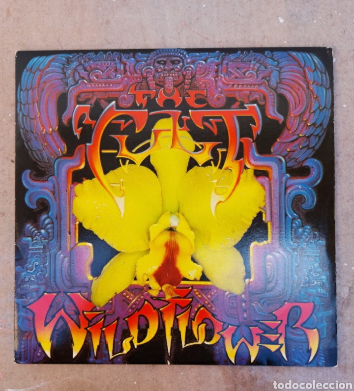 Discos de vinilo: Single The Cult - Wild flower- 1987 - Foto 1