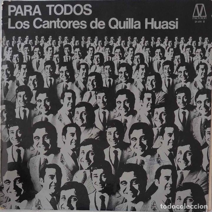 Disques de vinyle: LOS CANTORES DE QUILLA HUASI PARA TODOS, LP ESPA&Ntilde;A