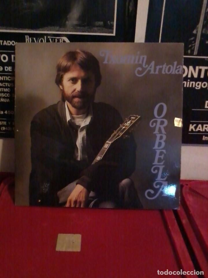 Discos de vinilo: Txomin Artola Orbela insert Como nuevo - Foto 1