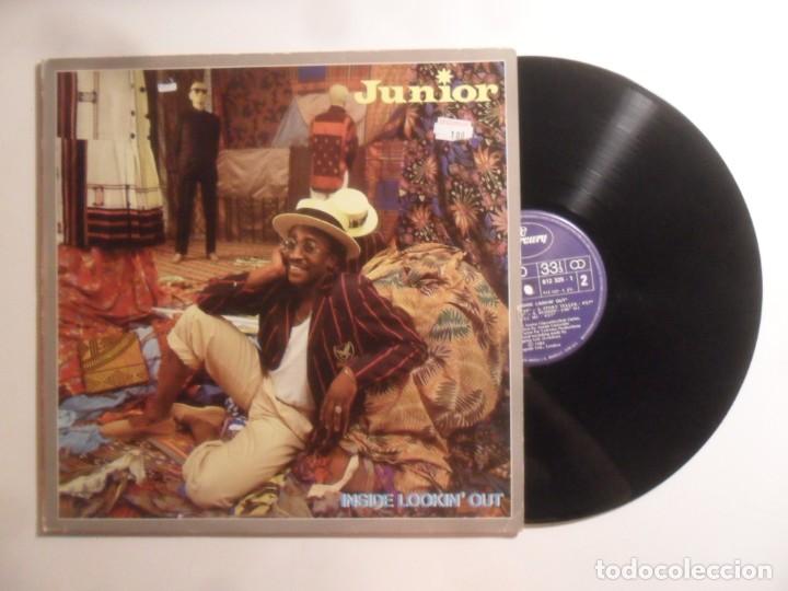 Discos de vinilo: LP - JUNIOR - INSIDE LOOKIN OUT - MERCURY - 1983 - Foto 1
