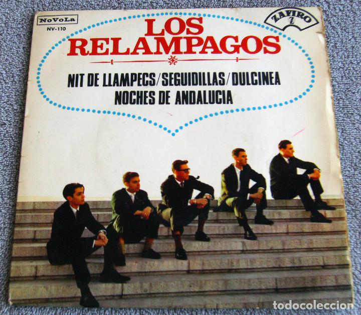 Discos de vinilo: LOS REL&Aacute;MPAGOS - EP - NIT DE LLAMPECS + 3 - A&Ntilde;O 1965 - Foto 1