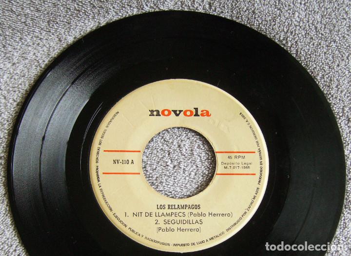 Discos de vinilo: LOS REL&Aacute;MPAGOS - EP - NIT DE LLAMPECS + 3 - A&Ntilde;O 1965 - Foto 2