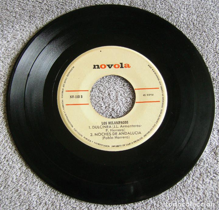 Discos de vinilo: LOS REL&Aacute;MPAGOS - EP - NIT DE LLAMPECS + 3 - A&Ntilde;O 1965 - Foto 3