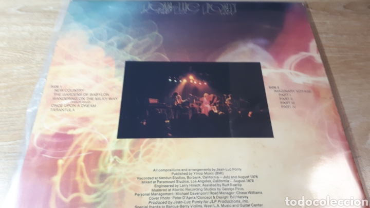 Discos de vinilo: JEAN LUC PONTY IMAGINARY VOYAGE - Foto 2