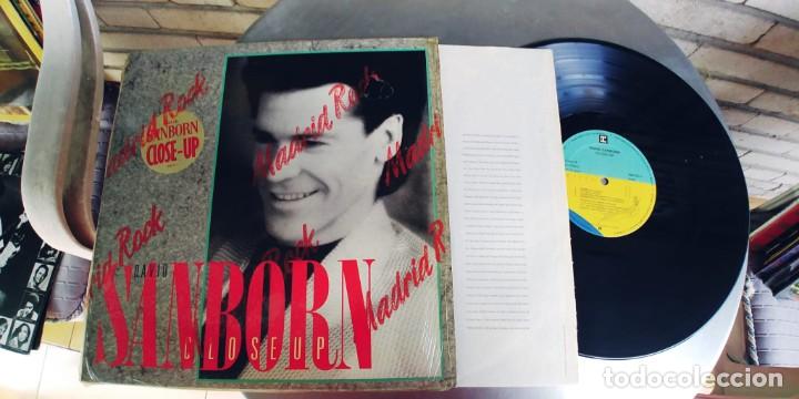 Discos de vinilo: DAVID SANBORN-LP CLOSE-UP-ENCARTE - Foto 1