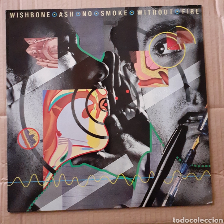 Discos de vinilo: Wishbone Ash. No Smoke Without Fire. 1978 Espa&ntilde;a. - Foto 1