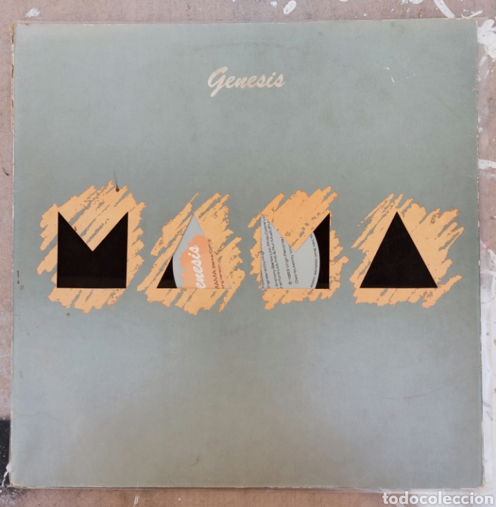 Discos de vinilo: Maxi Single Genesis - A mam - 1983/Virgin Records - Foto 1